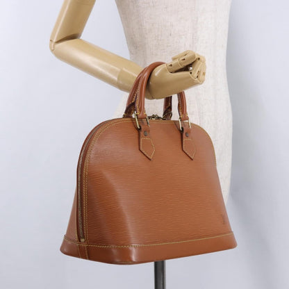 Louis Vuitton Alma Epi Leather, Gold, Leather, Handbag