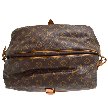 Louis Vuitton Saumur Monogram Canvas, Brown, Canvas, Shoulder Bag