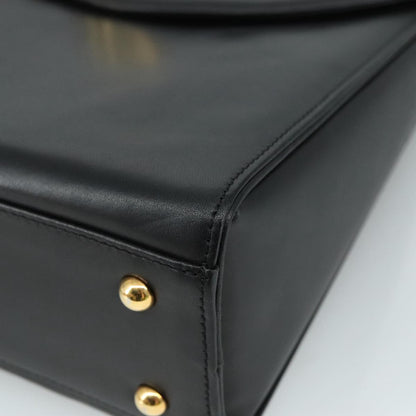 Givenchy Vintage Leather, Black, Leather, Handbag