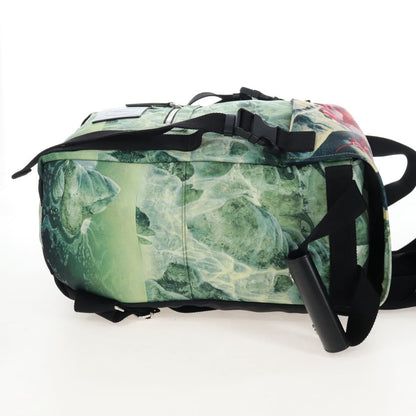Valentino Garavani x Roger Dean Dragon Printed Nylon, Green, Nylon, Backpack