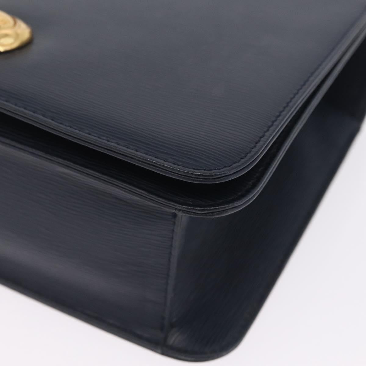 Chloe shoulder bag Leather, Navy, Leather, Shoulder Bag