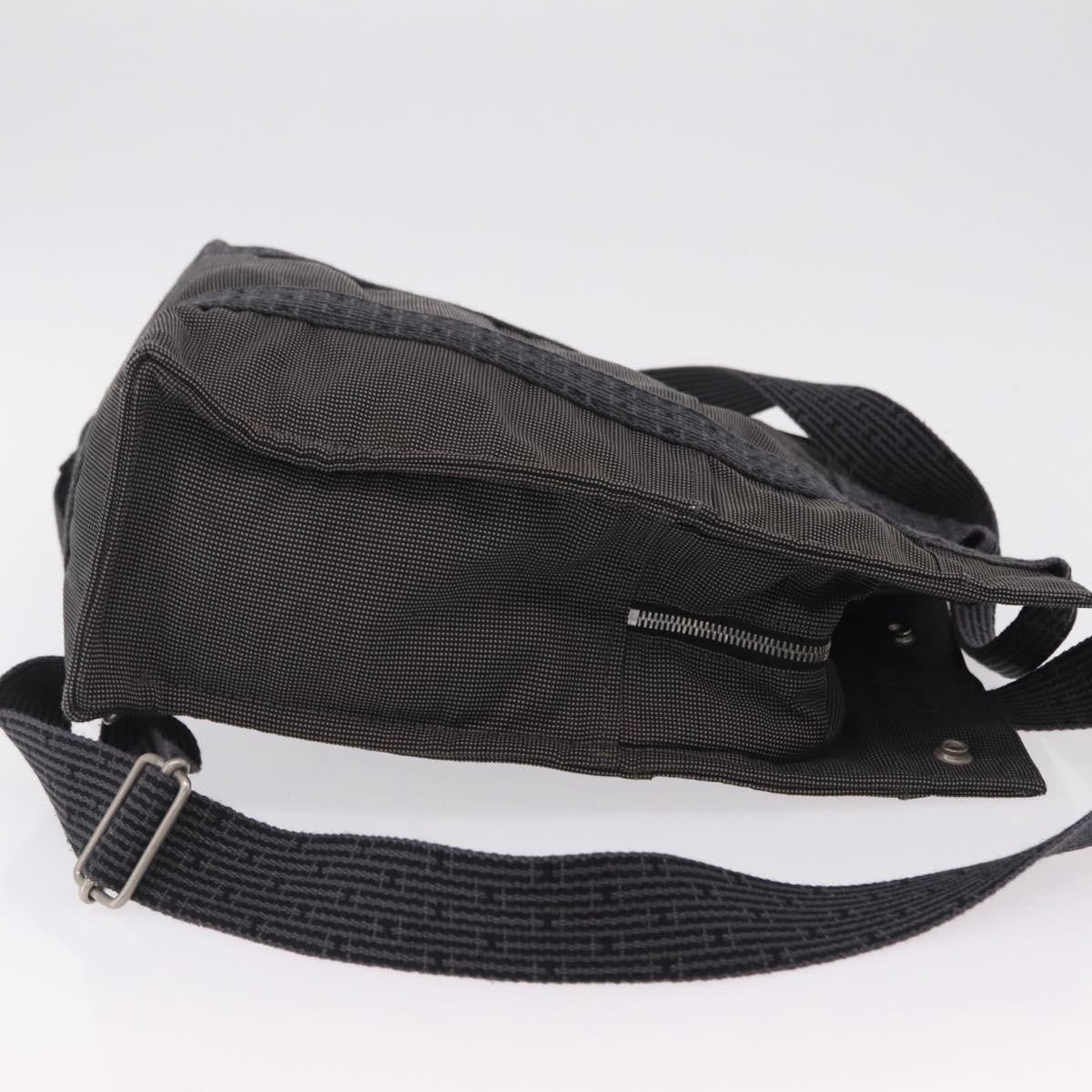 Hermes Herline Canvas, Gray, Canvas, Backpack
