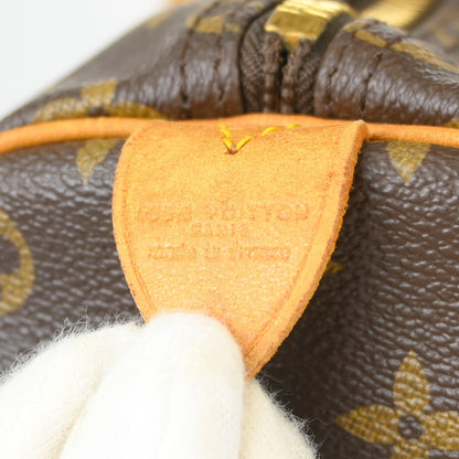 Louis Vuitton Keepall Monogram, Brown, Canvas, Travel Bag