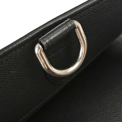 Louis Vuitton Andrei Messenger Taiga Leather, Black, Leather, Shoulder Bag