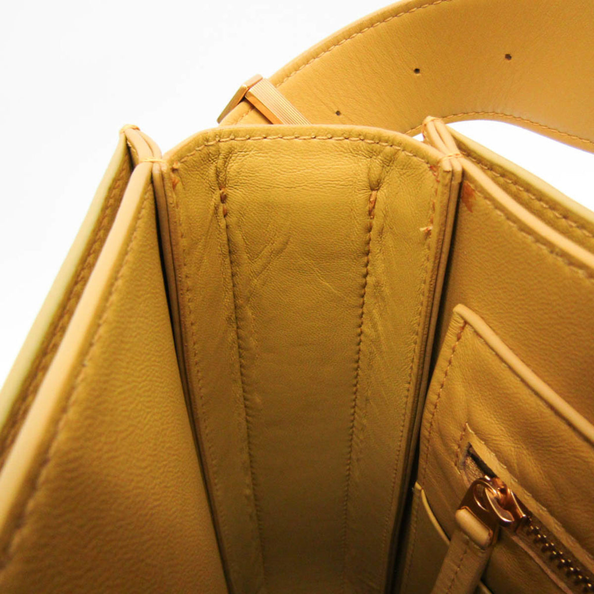 Bottega Veneta Marie Nappa Leather, Yellow, Leather, Shoulder Bag