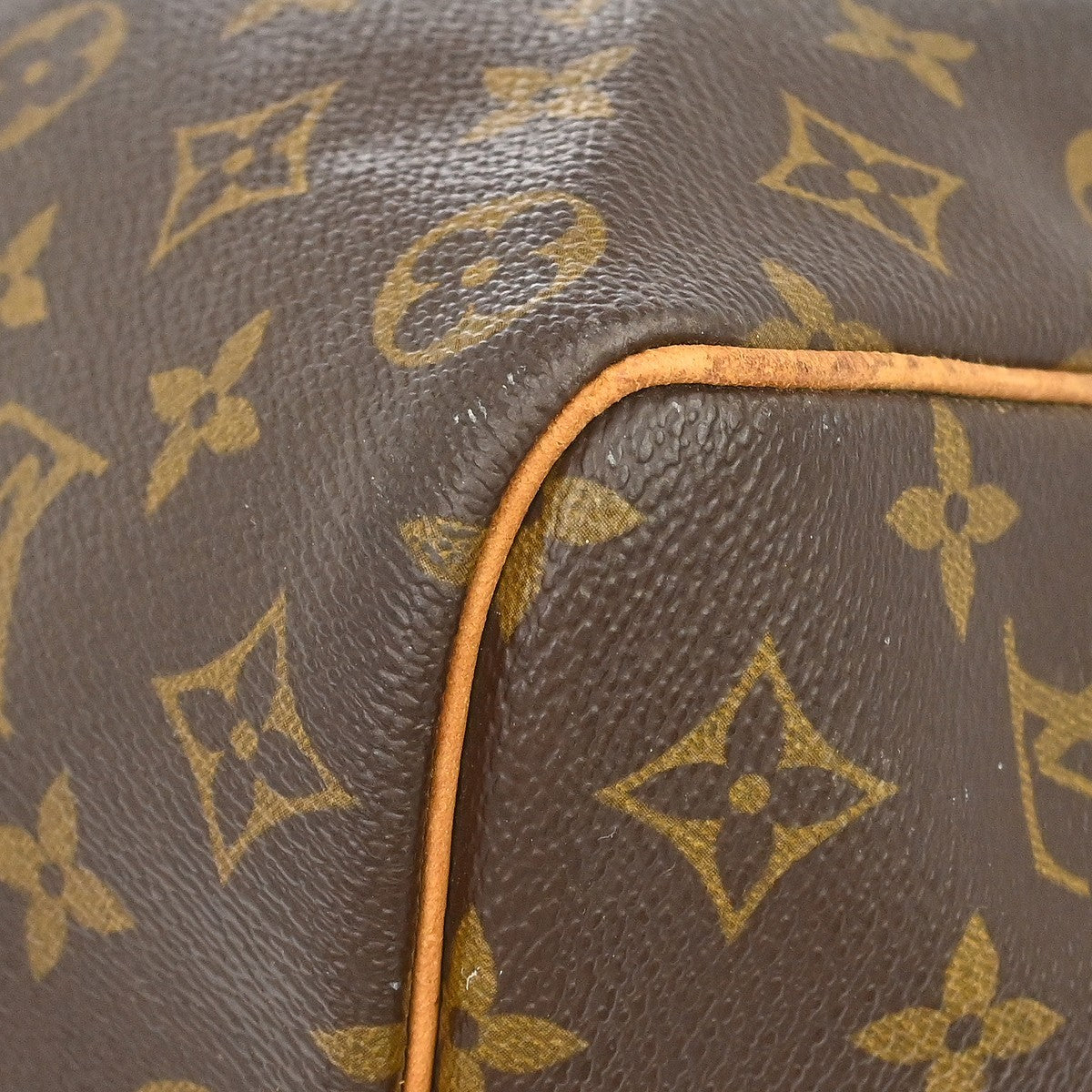 Louis Vuitton Keepall Monogram Canvas, Brown, Canvas, Travel Bag