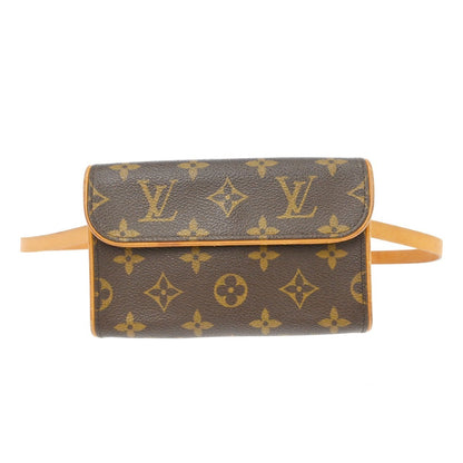 Louis Vuitton Florentine Waist Monogram Canvas, Brown, Canvas, Clutch