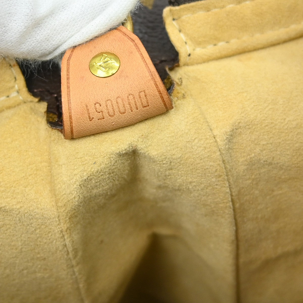 Louis Vuitton Looping Monogram Canvas, Brown, Canvas, Handbag