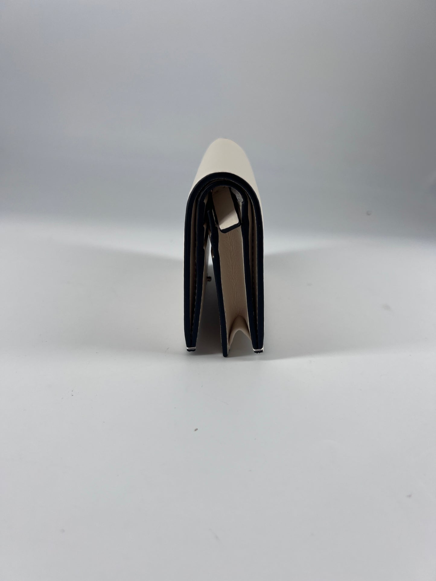 Valentino Garavani Rockstud Pouch Leather, WHITE, LEATHER, Clutche & pouche