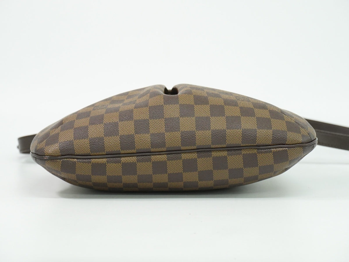 Louis Vuitton Bloomsbury Damier Ebene, Brown, Canvas, Shoulder Bag