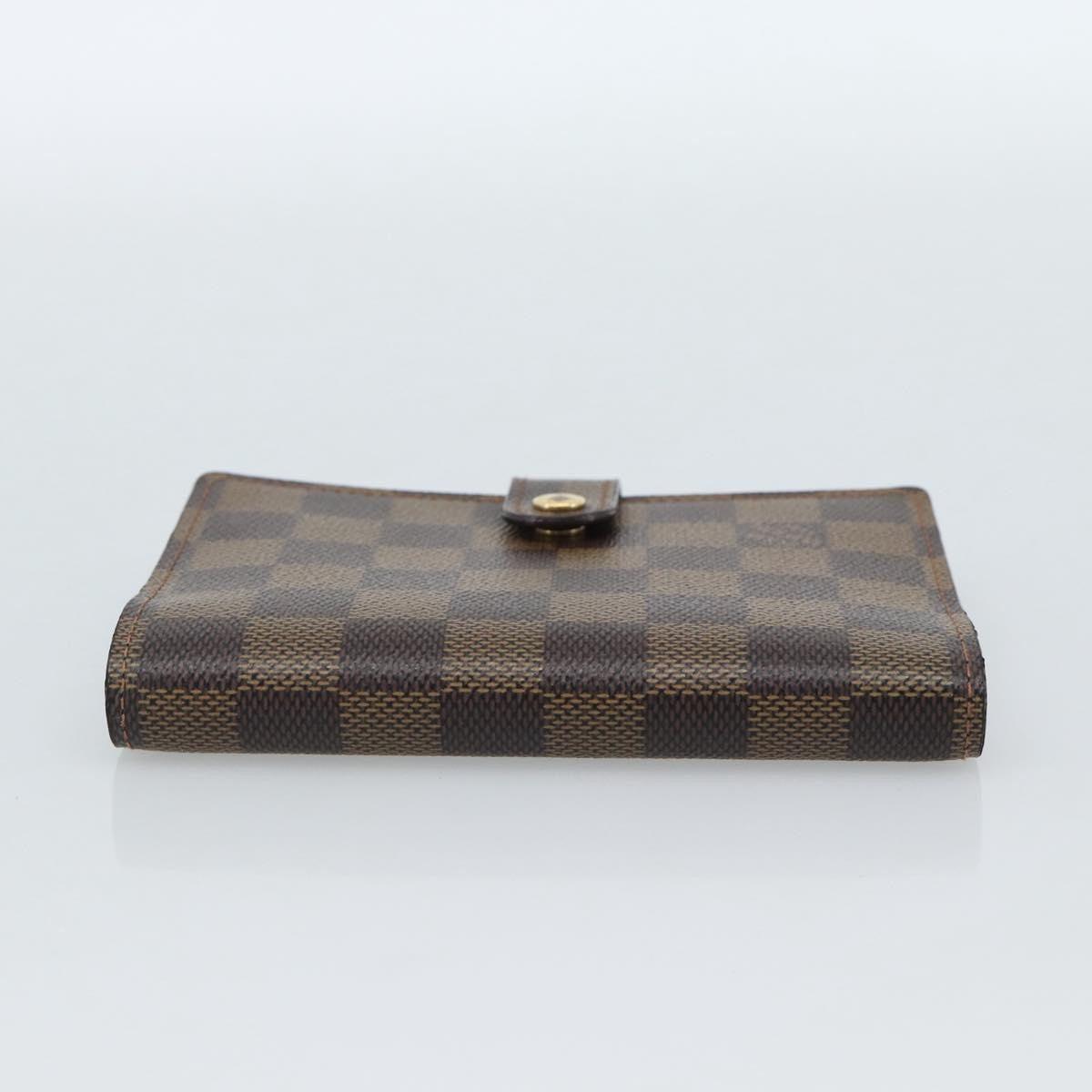 Louis Vuitton Ring Agenda Cover Damier, Brown, Canvas, Briefcase