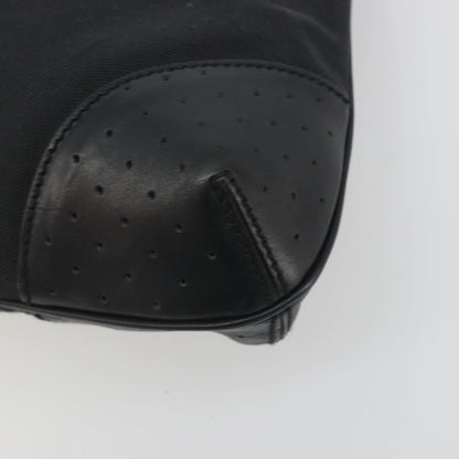 Gucci Reins Web Canvas, Black, Canvas, Shoulder Bag