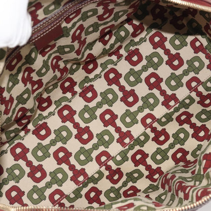 Gucci 85th Anniversary Boston Guccissima Leather, Red, Leather, Shoulder Bag