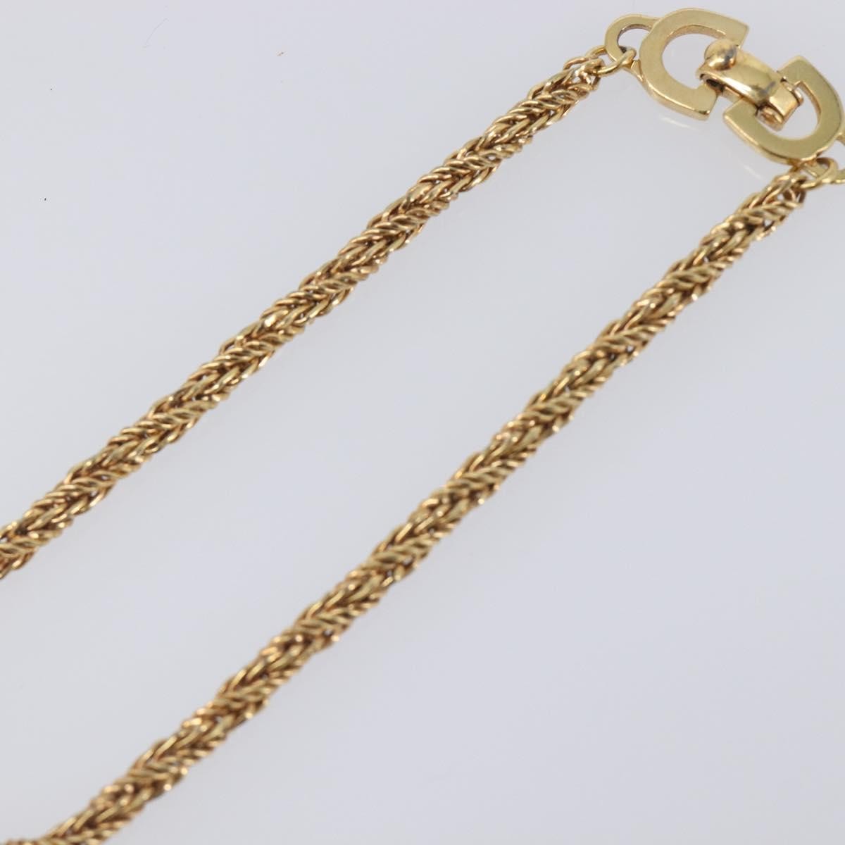Christian Dior CD Logo Metal, Gold, Metal, Bracelet