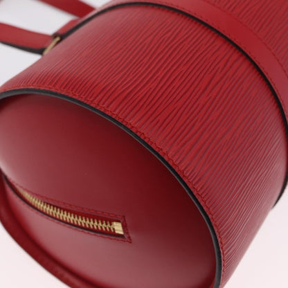 Louis Vuitton Soufflot Epi Leather, Red, Leather, Tote Bag