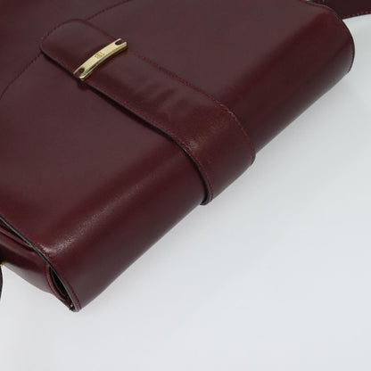 Bally Vintage Leather, Burgundy, Leather, Shoulder Bag