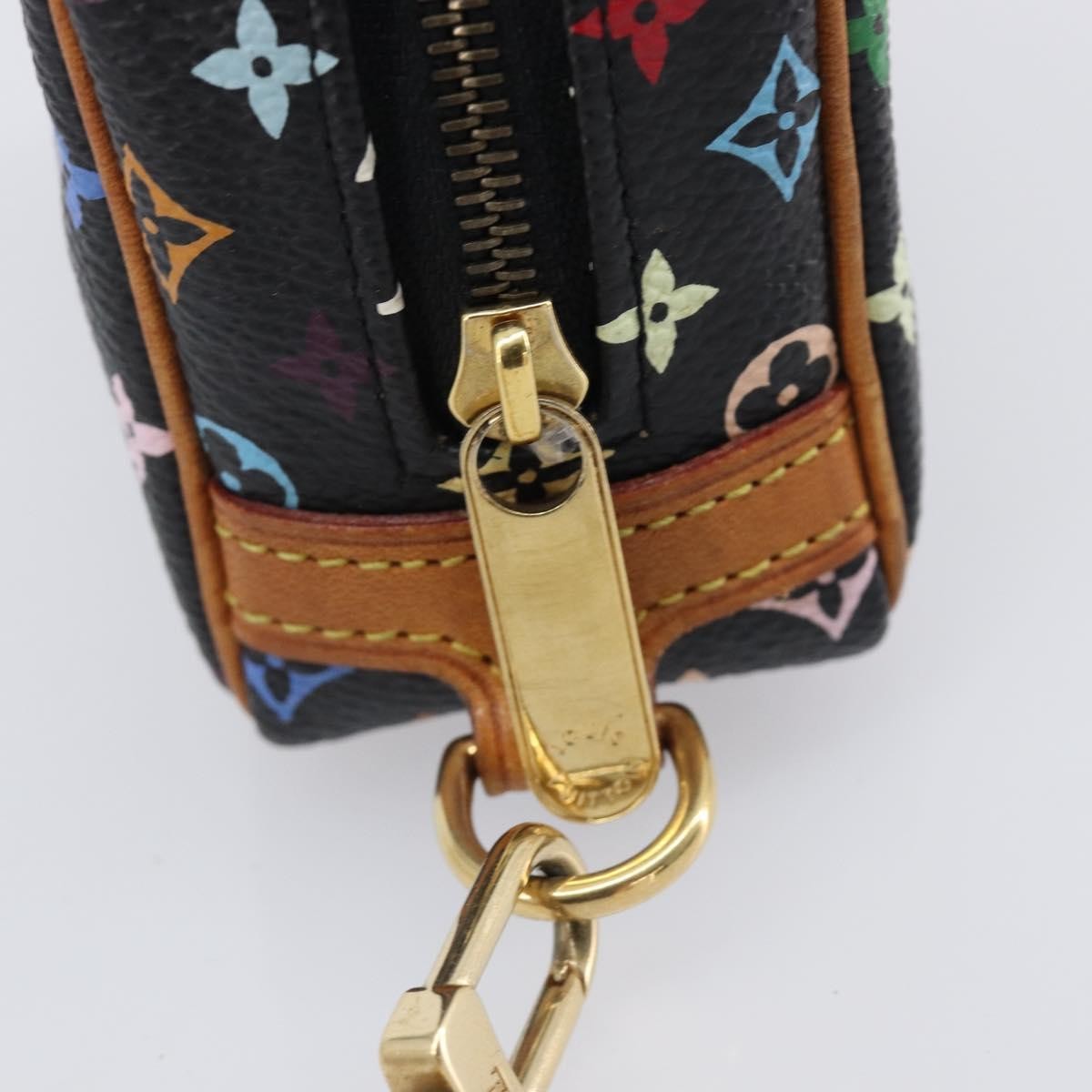 Louis Vuitton Wapity Trousse Monogram Multicolor, Black, Canvas, Clutch
