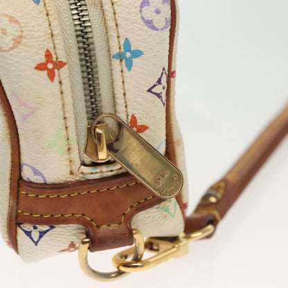 Louis Vuitton Wapity Trousse Monogram Multicolor, White, Canvas, Clutch