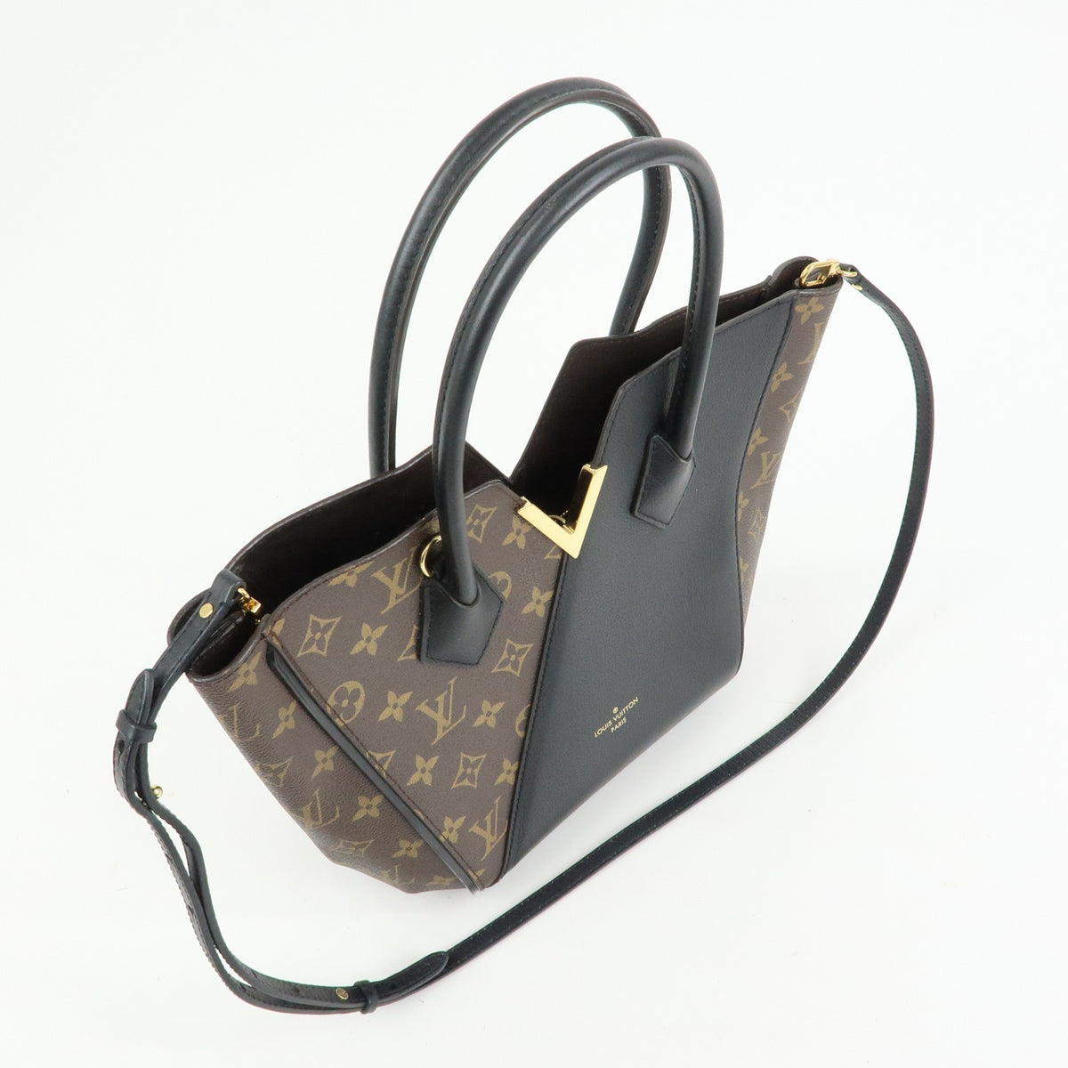 Louis Vuitton Kimono Monogram Canvas and Leather, Brown, Canvas, Handbag
