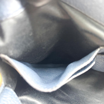 Miu Miu Phenix Convertible Leather, Navy, Leather, Tote Bag