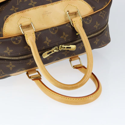 Louis Vuitton Deauville Handbag Monogram Canvas, BROWN, CANVAS, Handbag