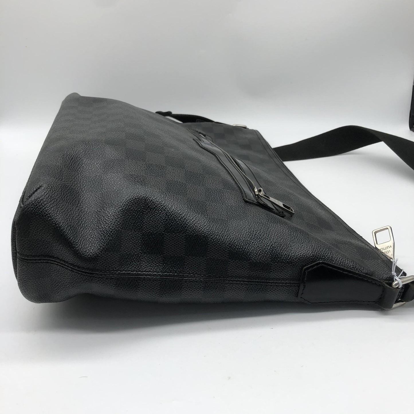 Louis Vuitton Mick Messenger Damier Graphite, Black, Canvas, Shoulder Bag