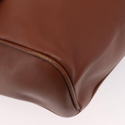 Gucci Vintage Leather, Brown, Leather, Handbag