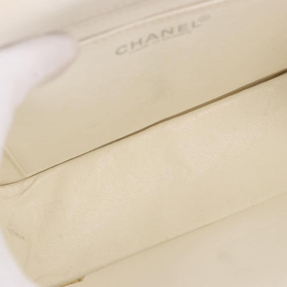 Chanel Vintage Chocolate Bar CC Flap Patent leather, Beige, Patent Leather, Shoulder Bag