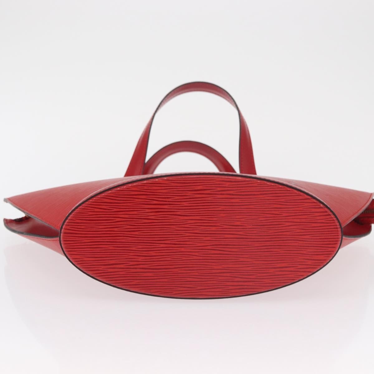 Louis Vuitton Saint Jacques Epi Leather, Red, Leather, Handbag
