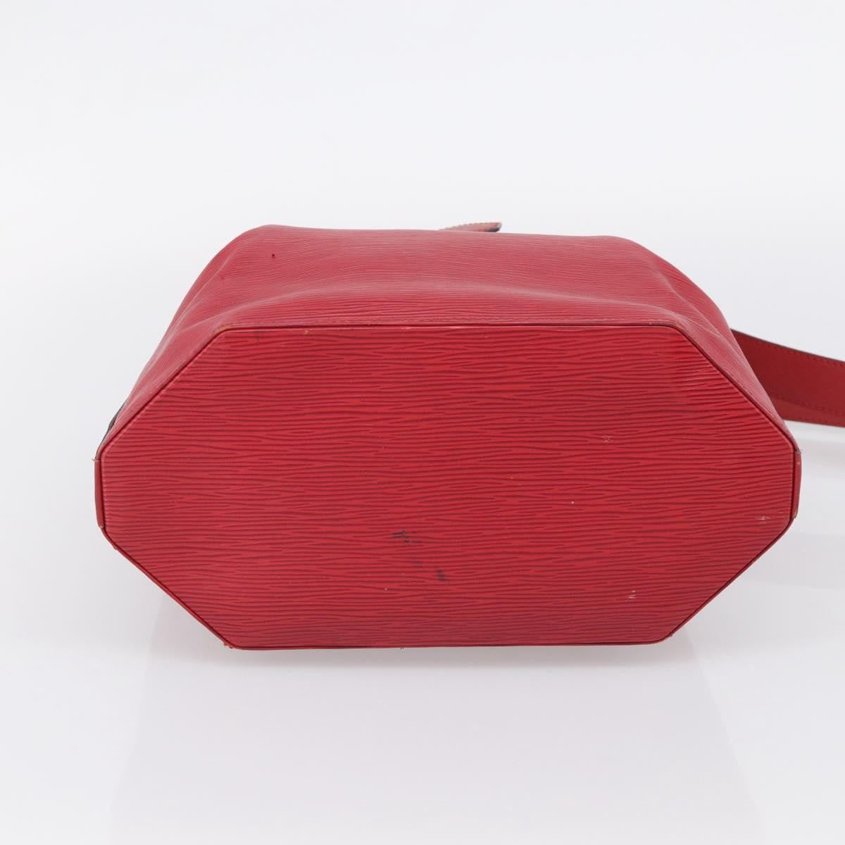 Louis Vuitton Vintage Sac d'Epaule Epi Leather, Red, Leather, Handbag