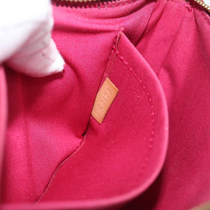 Louis Vuitton Pochette Accessoires NM Monogram Vernis, Pink, Patent Leather, Clutch