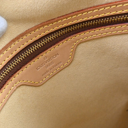 Louis Vuitton Looping Monogram Canvas, Brown, Canvas, Handbag
