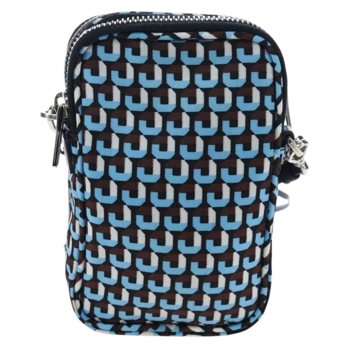 Prada Vintage Tessuto, Blue, Nylon, Shoulder Bag