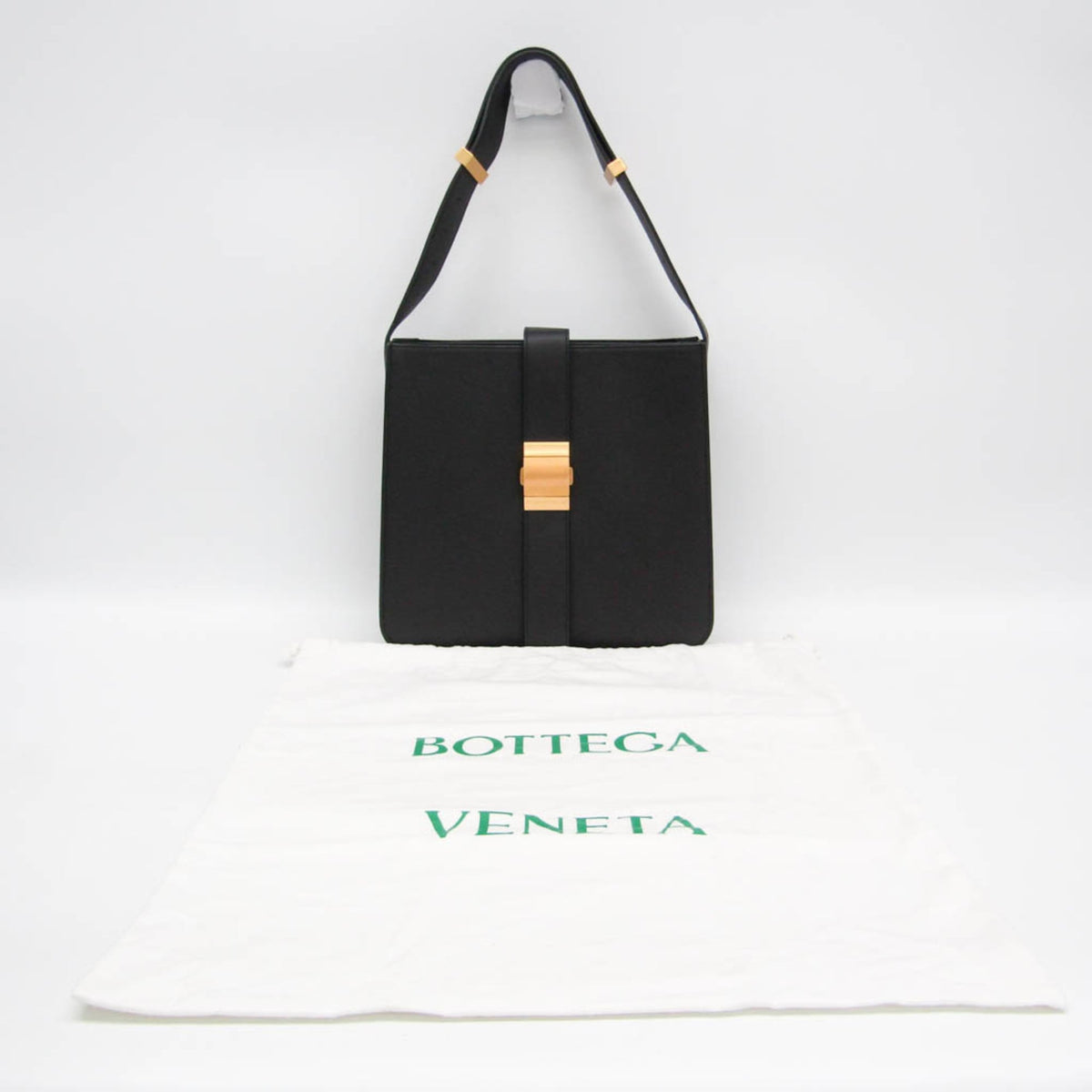 Bottega Veneta Marie Nappa Leather, Black, Leather, Shoulder Bag