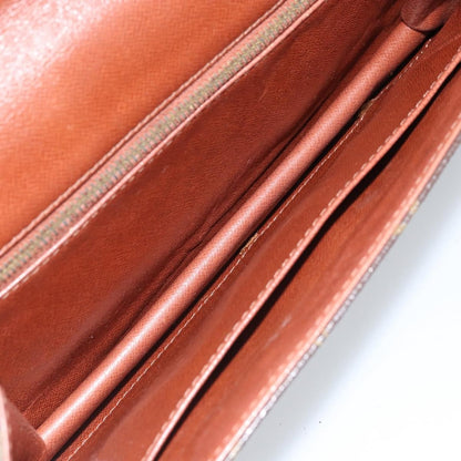 Louis Vuitton Dame Pochette Monogram Canvas, Brown, Canvas, Clutch