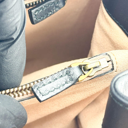 Gucci GG Marmont Matelasse Leather, Black, Leather, Shoulder Bag