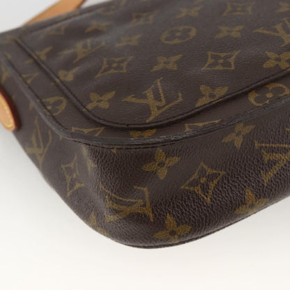 Louis Vuitton Saint Cloud Monogram Canvas, Brown, Canvas, Handbag