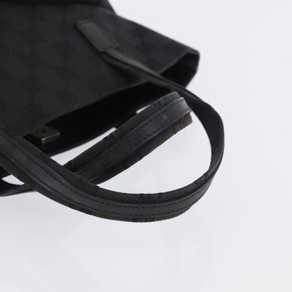 Gucci Double Pocket Tote GG Canvas and leather, Black, Canvas, Handbag