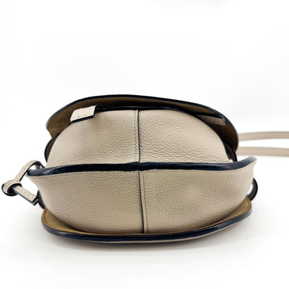 Loewe Gate Dual Leather, Beige, Leather, Shoulder Bag