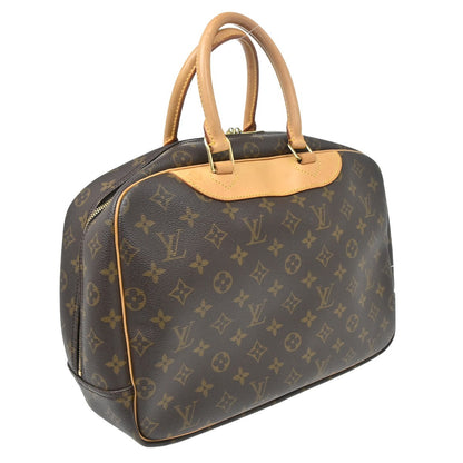 Louis Vuitton Deauville Monogram Canvas, Brown, Canvas, Handbag