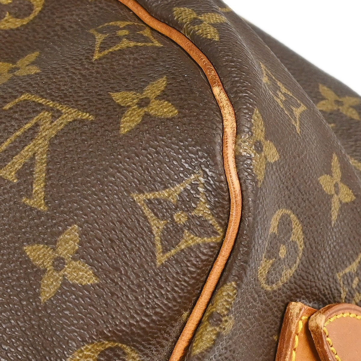 Louis Vuitton Saumur Monogram Canvas, Brown, Canvas, Shoulder Bag