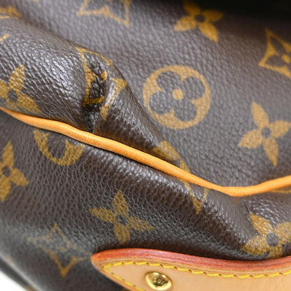 Louis Vuitton Tulum Monogram Canvas, Brown, Canvas, Shoulder Bag