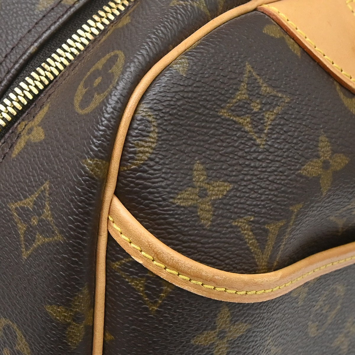 Louis Vuitton Deauville Monogram Canvas, Brown, Canvas, Handbag