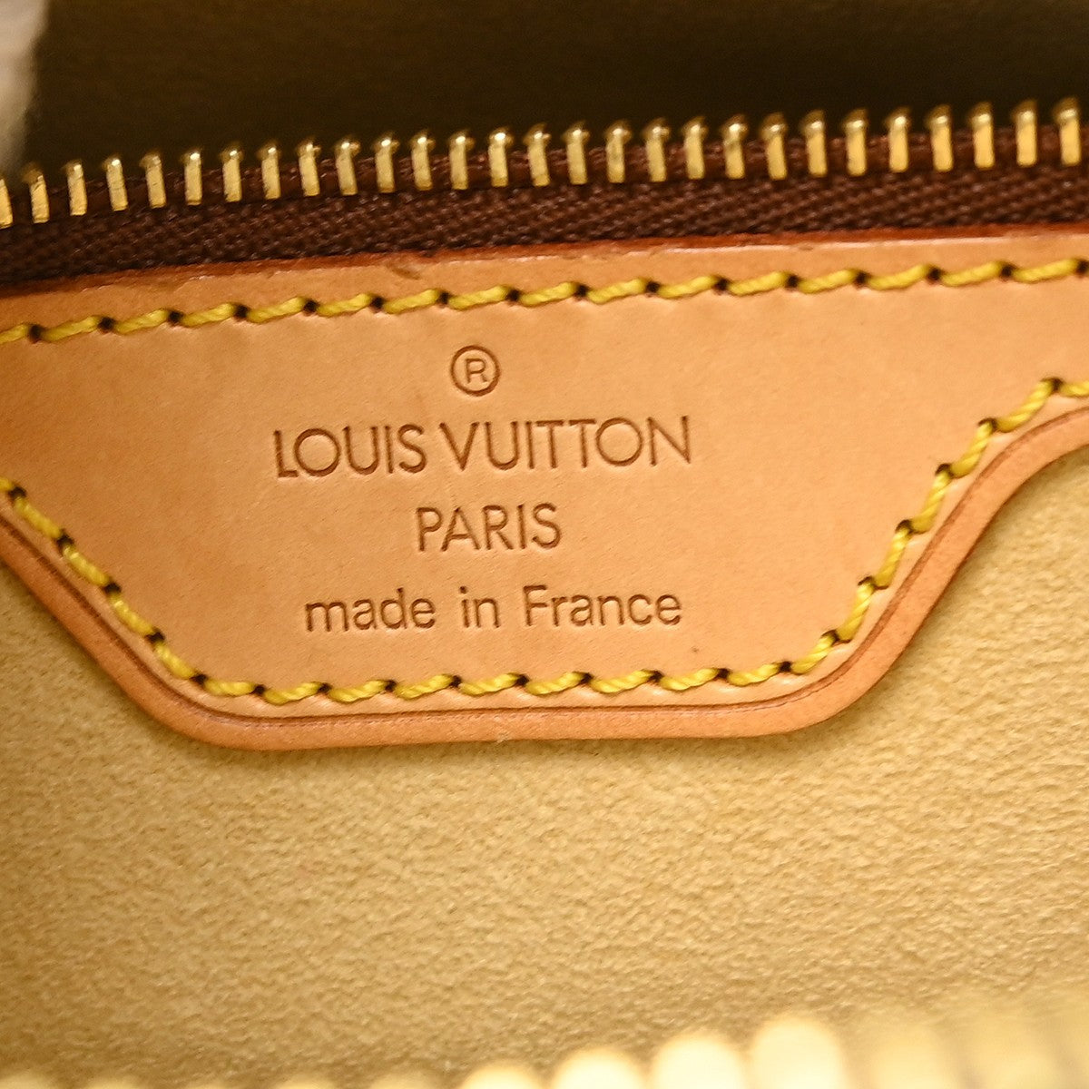 Louis Vuitton Looping Monogram Canvas, Brown, Canvas, Handbag