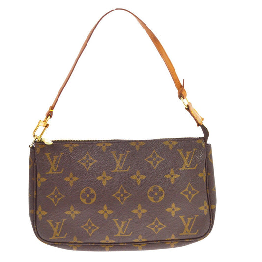 Louis Vuitton Pochette Accessoires NM Monogram Canvas, Brown, Canvas, Clutch