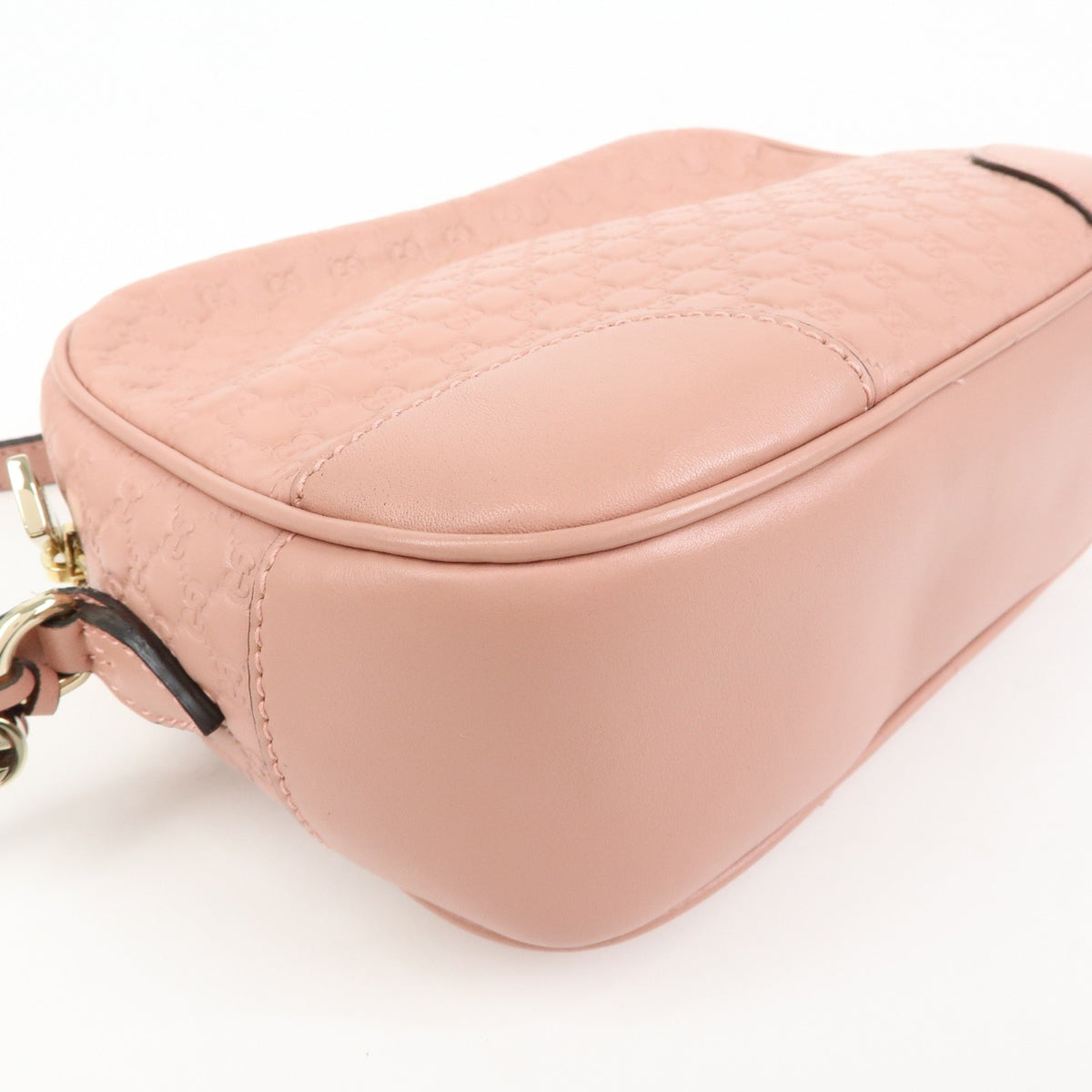 Gucci Bree Disco Microguccissima Leather, Pink, Leather, Crossbody Bag