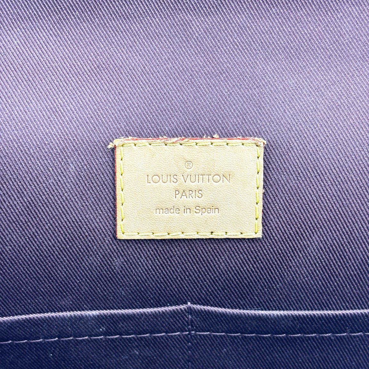 Louis Vuitton Cluny Top Handle Monogram Canvas, Brown, Canvas, Handbag