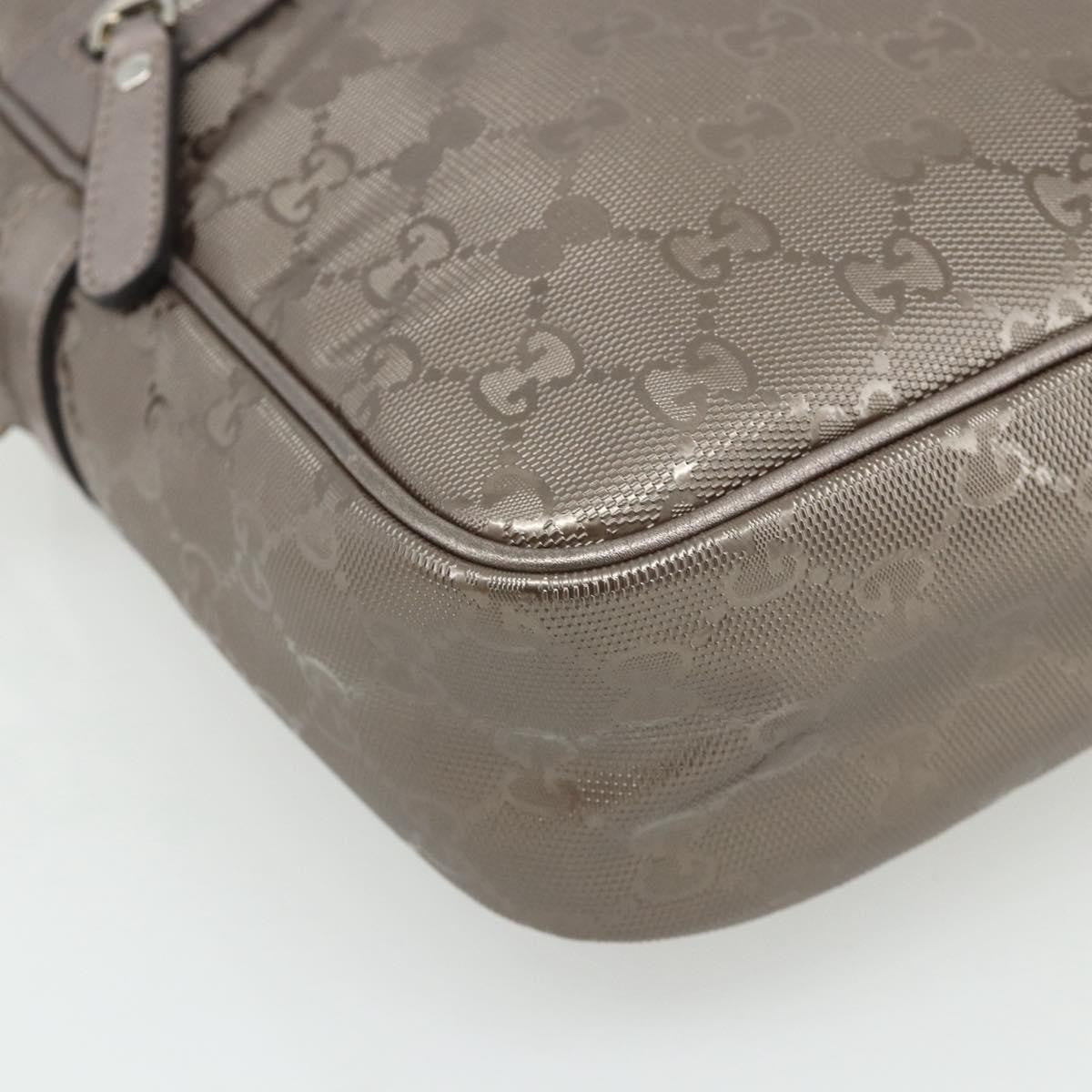 Gucci Zip GG Imprime, Pink, Canvas, Backpack