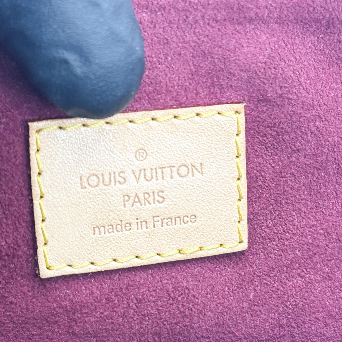 Louis Vuitton Pallas Shopper Monogram Canvas and Calfskin, Brown, Canvas, Tote Bag