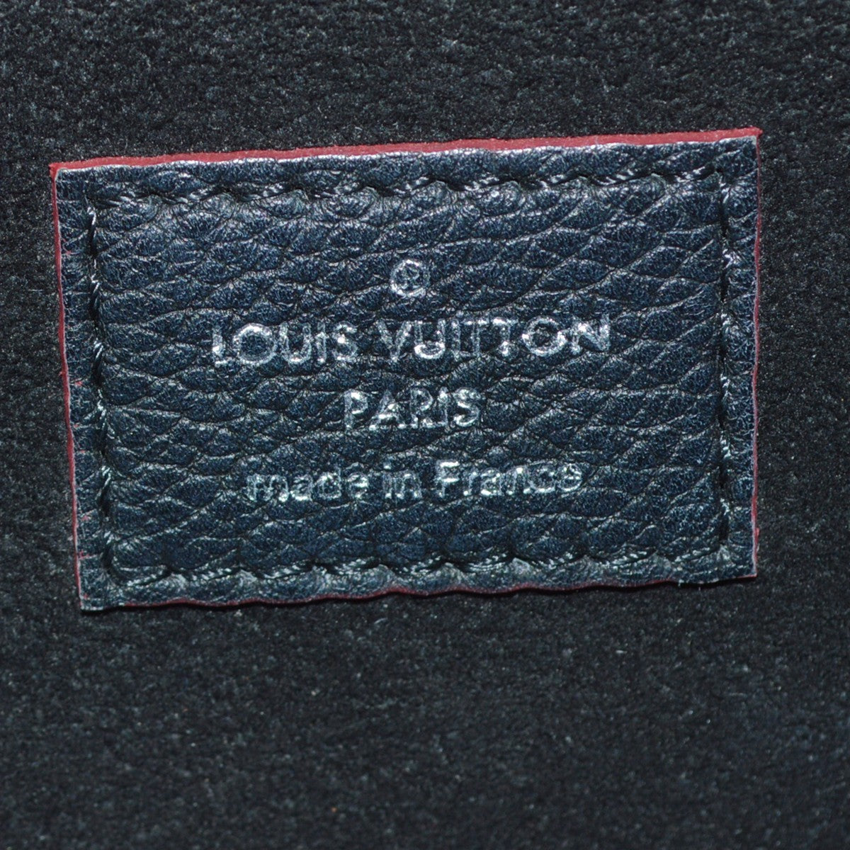 Louis Vuitton Mylockme Studded Leather, Black, Leather, Shoulder Bag